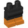 LEGO Schwarz Daffy Duck Minifigure Hüften und Beine (3815)