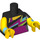 LEGO Schwarz Dance Instructor Minifig Torso (973 / 27951)