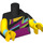 LEGO Negro Dance Instructor Minifigura Torso (973 / 27951)