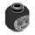 LEGO Black Death Eater Minifigure Head (Safety Stud) (3274 / 104887)