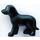 LEGO Black Dog (Standing) (6201)