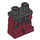 LEGO Zwart Dogpound Minifigure Heupen en benen (3815 / 13473)