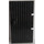 LEGO Black Door 1 x 4 x 6 Grooved (3644)