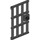 LEGO Black Door 1 x 4 x 6 with Bars (60621)