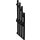 LEGO Schwarz Tür 1 x 4 x 9 Arched Gate mit Bars (42448)
