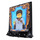 LEGO Zwart Deur 2 x 8 x 6 Revolving met Shelf Supports met Harry Potter Sorcerer&#039;s Stone Reflection Sticker (40249)
