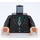 LEGO Black Draco Malfoy Minifig Torso (973 / 76382)