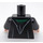 LEGO Black Draco Malfoy Minifig Torso (973 / 76382)