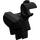 LEGO Zwart Draak Arm Rechtsaf (6127)