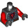 LEGO Noir Dragon Soldier Torse (76382 / 88585)