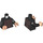 LEGO Black Druig Minifig Torso (973 / 76382)