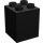 LEGO Schwarz Duplo Backstein 2 x 2 x 2 (31110)