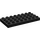LEGO Black Duplo Plate 4 x 8 (4672 / 10199)