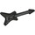 LEGO Black Electric ML Model Guitar with Pearl Dark Gray Pickguard (29222 / 41600)