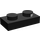 LEGO Noir Electric assiette 1 x 2 avec Contacts (4755)