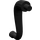 LEGO Noir Elephant Trunk avec extrémité longue (80497)