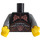 LEGO Black Evil Dwarf Torso with copper Decoration (973 / 88585)