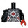 LEGO Zwart Evil Robot Torso (973 / 88650)