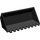 LEGO Black Excavator Bucket 8 x 4 with Click Hinge 2-Finger (47508)