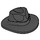 LEGO Svart Fedora Hatt (61506 / 88410)