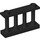 LEGO Black Fence Spindled 1 x 4 x 2 with 2 Top Studs (30055)