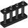 LEGO Black Fence Spindled 1 x 4 x 2 with 4 Top Studs (15332)