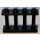 LEGO Negro Valla Spindled 1 x 4 x 2 con 4 espigas superiores (15332)