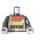LEGO Black Firefighter Minifig Torso (973 / 76382)