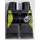 LEGO Black Firefighter Scuba Diver Minifigure Hips and Legs (3815 / 24422)