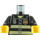 LEGO Black Firefighter Torso with Jacket (73403 / 76382)