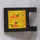 LEGO Schwarz Flagge 2 x 2 mit Jet Ski Target Diagram Aufkleber ohne ausgestellten Rand (2335)