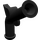 LEGO Zwart Flintlock Pistol Gun (2562 / 77024)