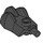 LEGO Noir Foot avec Barre (15090)