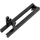 LEGO Zwart Forklift Rails 2 x 3 x 7.6 Vergrendeling met 4 steekpennen en veerhouder (4518 / 54669)