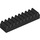 LEGO Black Gear Rack 4 (3743 / 4296)