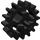 LEGO Black Gear with 16 Teeth (Reinforced) (94925)
