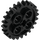 LEGO Black Gear with 24 Teeth (3648 / 24505)