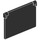 LEGO Black Glass for Window 1 x 4 x 3 Opening (35318 / 86210)