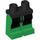 LEGO Negro Verde Lantern (John Stewart) Minifigura Caderas y piernas (3815 / 34843)