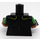 LEGO Schwarz Green Lantern (Simon Baz) Minifig Torso (973 / 16360)