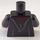 LEGO Schwarz Gryffindor Minifigur Torso (973 / 76382)