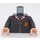 LEGO Zwart Gryffindor Minifiguur Torso (973 / 76382)