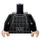 LEGO Negro Gunnar Eversol Minifigura Torso (973 / 76382)