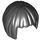 LEGO Noir Cheveux avec Court Bob Cut  (27058 / 62711)