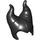 LEGO Black Head Cover with Large Curved Horns (Hard Plastic) (75869)