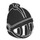 LEGO Schwarz Helm mit Gesicht Gitter (4503 / 15569)
