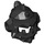 LEGO Schwarz Helm mit Spikes und Seite Löcher (22425)