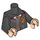 LEGO Black Hermione Granger Minifig Torso (973 / 88585)