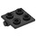 LEGO Black Hinge 2 x 2 Top (6134)