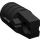 LEGO Zwart Scharnier Arm Vergrendelings met Single Finger en Axlehole (30552 / 53923)